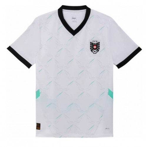 Österrike Bortatröja EM 2024 Kortärmad